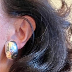 925 Sterling Silver Tab Design Earrings